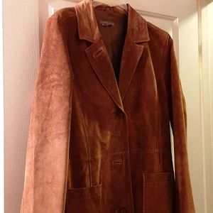 Isabelle Bird suede coat